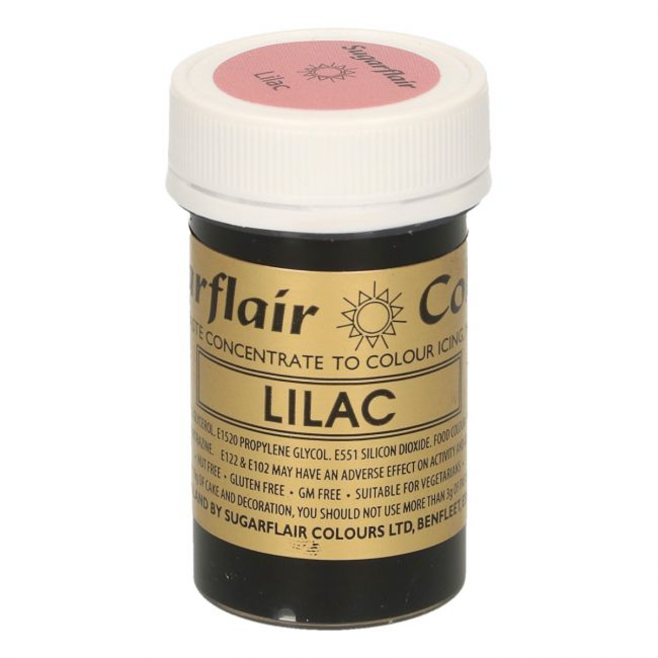 SUGARFLAIR PASTE COLOUR LILAC 25G